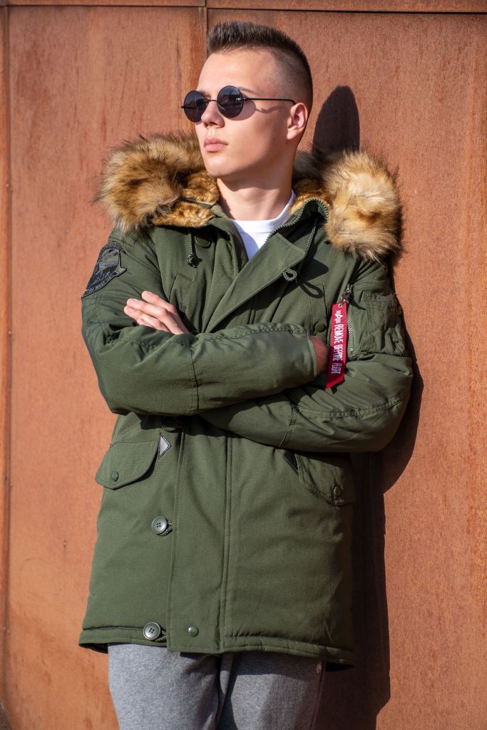 Аляска ALPHA INDUSTRIES EXPLORER dark green фото 2