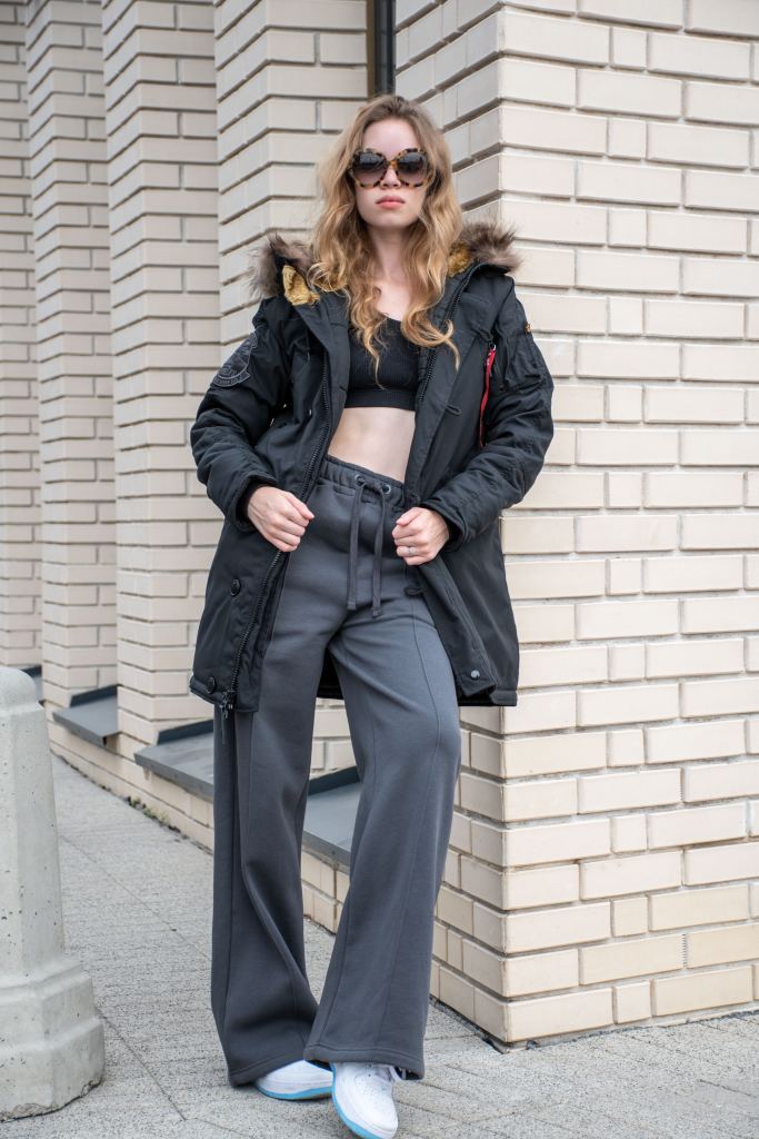 Женская аляска ALPHA INDUSTRIES EXPLORER натур. мех black фото 4