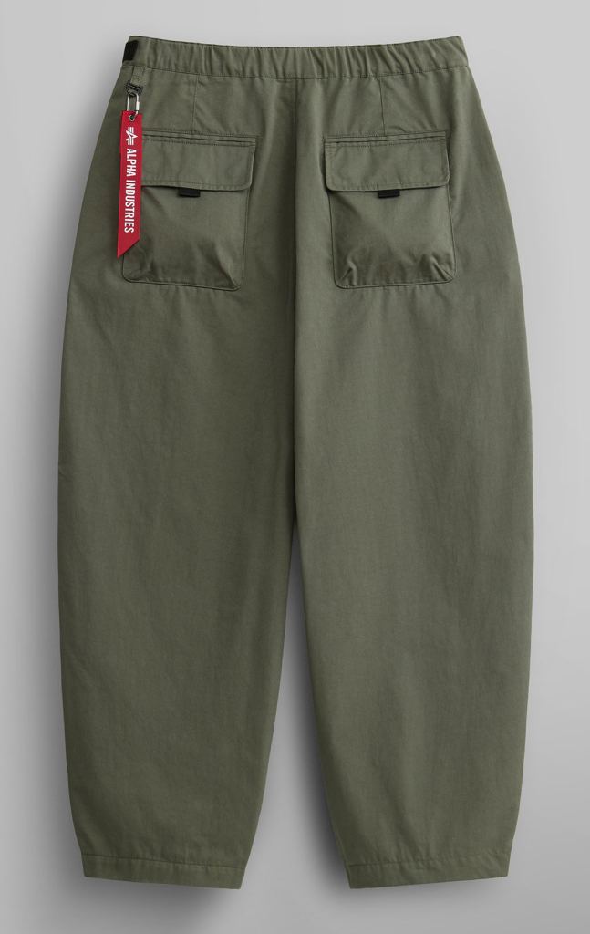 Брюки-карго ALPHA INDUSTRIES OVERSIZED TACTICAL PANT FW 24/25 field grey фото 6
