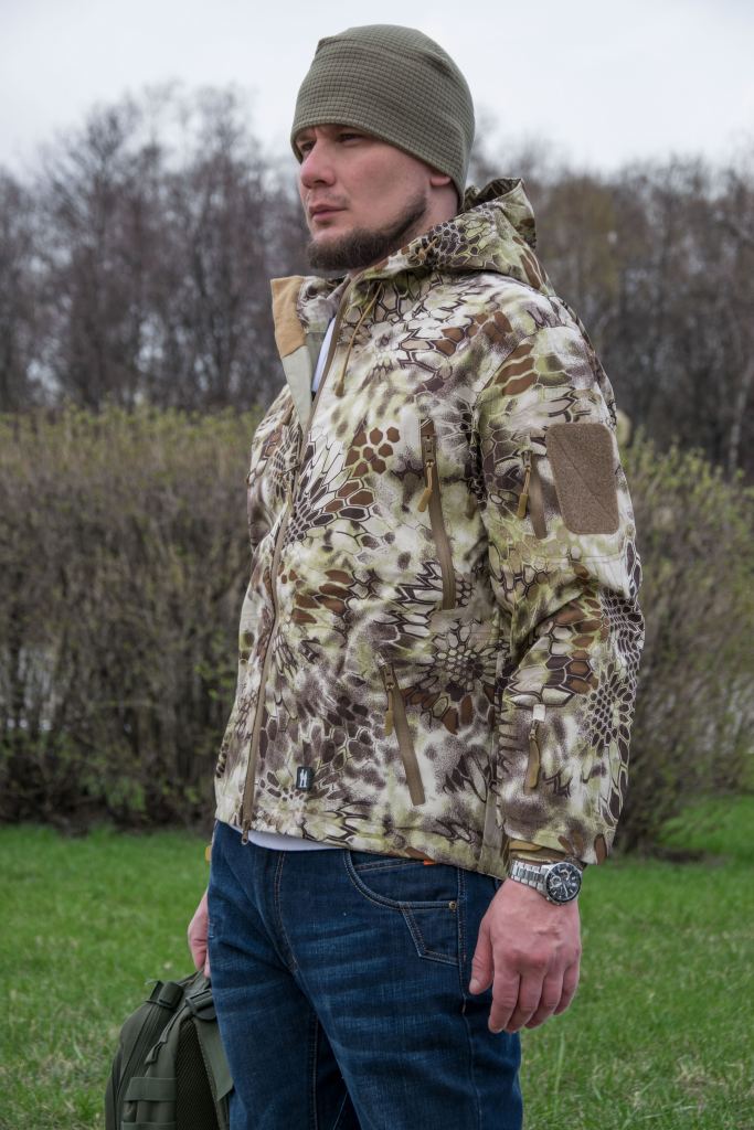 Куртка софтшелл в камуфляже KRYPTEK Куртка софтшелл в камуфляже KRYPTEK