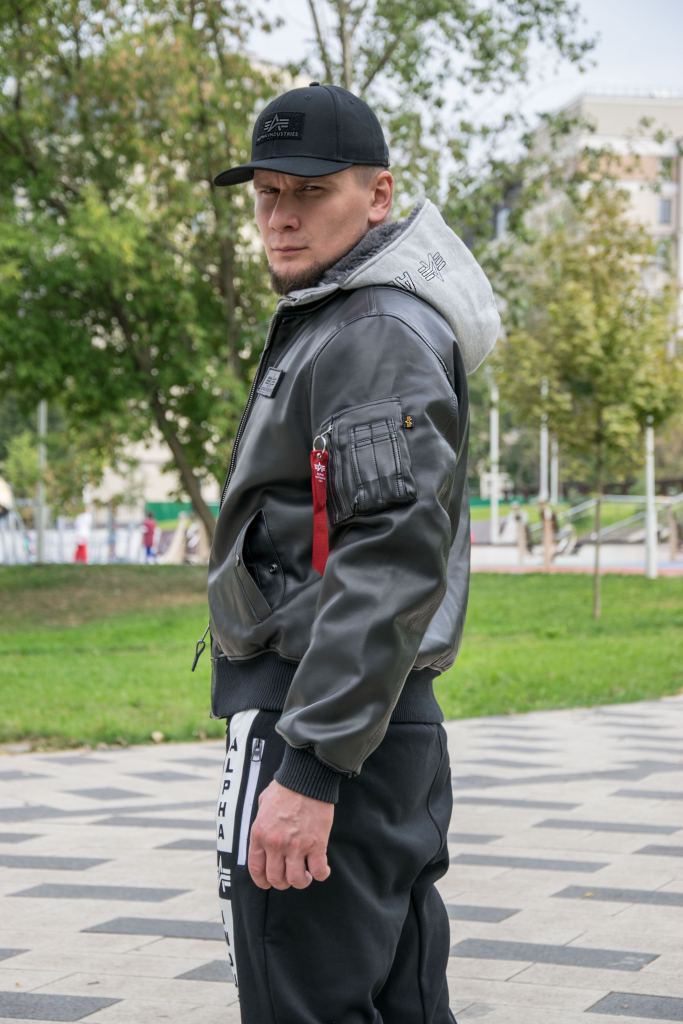 Куртка-бомбер летная ALPHA INDUSTRIES D-Tec FL MA-1 black grey фото 3 Куртка-бомбер летная ALPHA INDUSTRIES D-Tec FL MA-1 black grey фото 3.jpeg