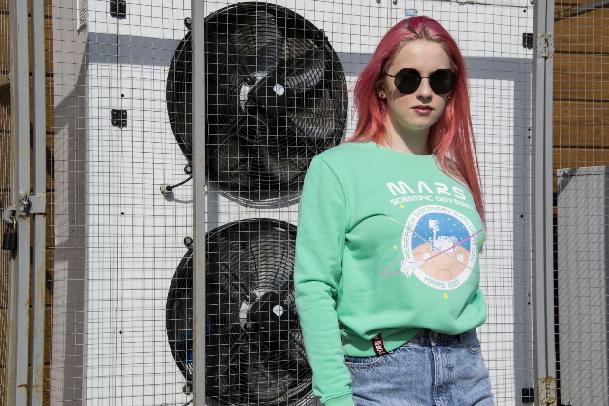 Свитшот Alpha Industries свитшот с принтом