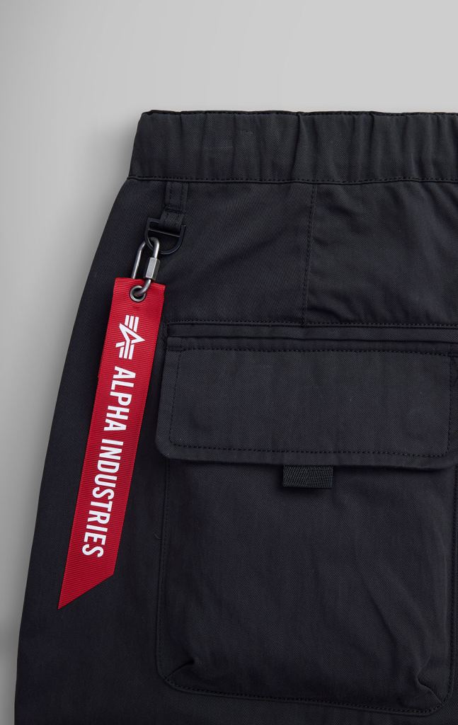Брюки-карго ALPHA INDUSTRIES OVERSIZED TACTICAL PANT FW 24/25 black фото 8