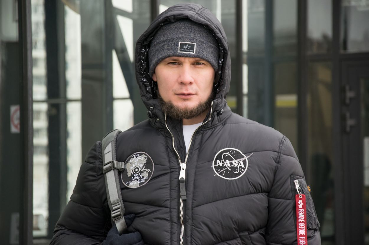 Бомбер Alpha Industries куртка наса