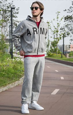 Костюм спортивный беговой Fostex ARMY grey