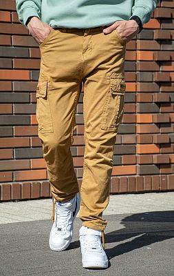 Брюки-карго ALPHA INDUSTRIES SQUAD khaki