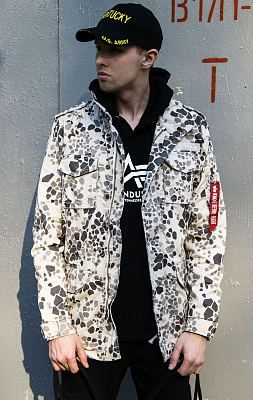 Ветровка ALPHA INDUSTRIES M-65 HUNTINGTON stone camo