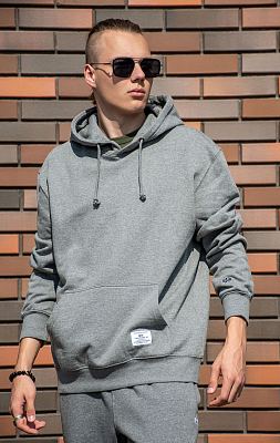 Толстовка ALPHA INDUSTRIES ESSENTIAL FRENCH TERRY HOODIE FW 24/25 medium charcoal heather